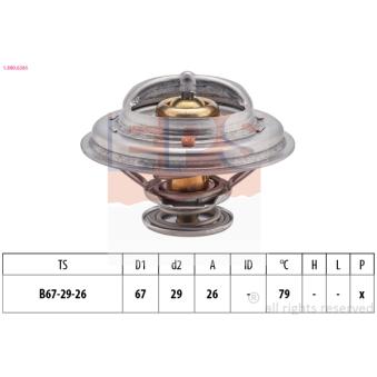 Thermostat d'eau EPS 1.880.638S