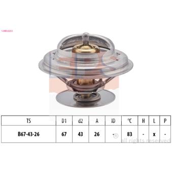 Thermostat d'eau EPS 1.880.625S
