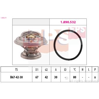 Thermostat d'eau EPS 1.880.271