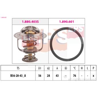 Thermostat d'eau EPS 1.880.403