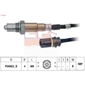 Sonde lambda EPS 1.998.284