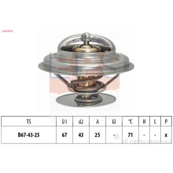 Thermostat d'eau EPS 1.880.979S
