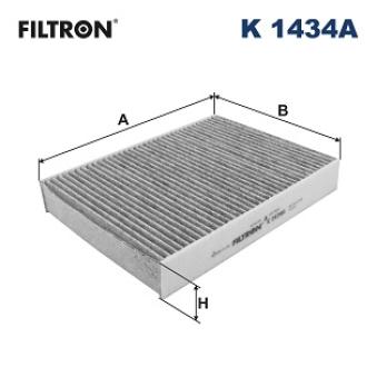Filtre, air de l'habitacle FILTRON K 1434A