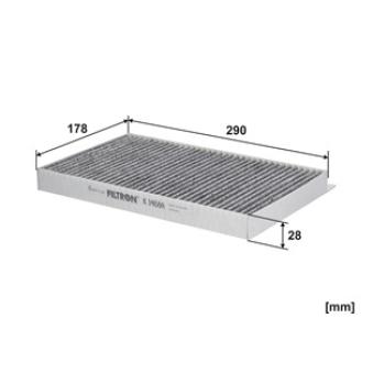 Filtre, air de l'habitacle FILTRON K 1468A