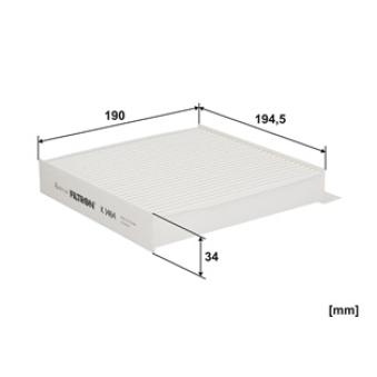 Filtre, air de l'habitacle FILTRON K 1464