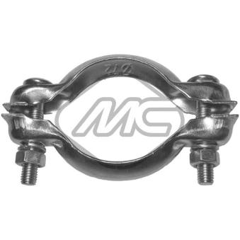 Flasque, tuyau d'échappement Metalcaucho 04275