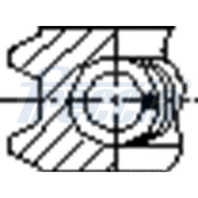 Jeu de segments de pistons FRECCIA FR10-201800 - Visuel 2