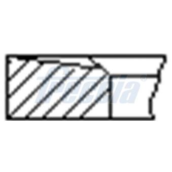 Jeu de segments de pistons FRECCIA FR10-901800