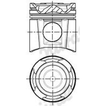 Piston NÜRAL 87-143800-70