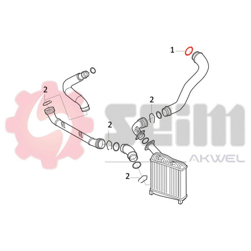 Gaine de suralimentation SEIM 981721 - Visuel 3