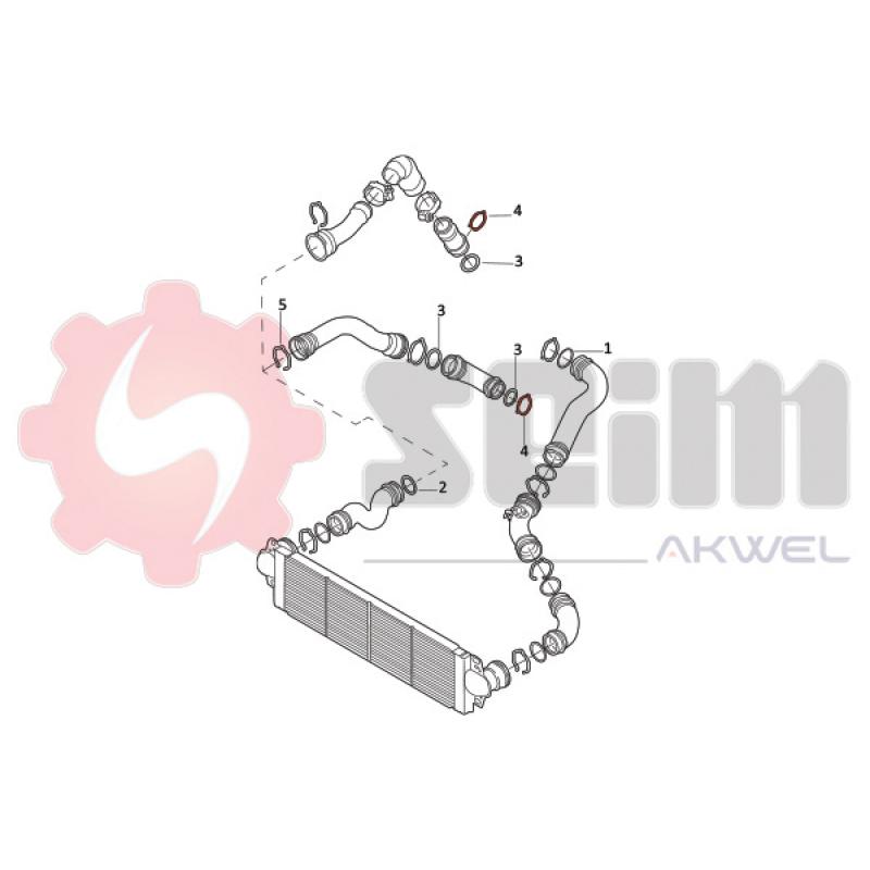 Gaine de suralimentation SEIM 981975 - Visuel 1