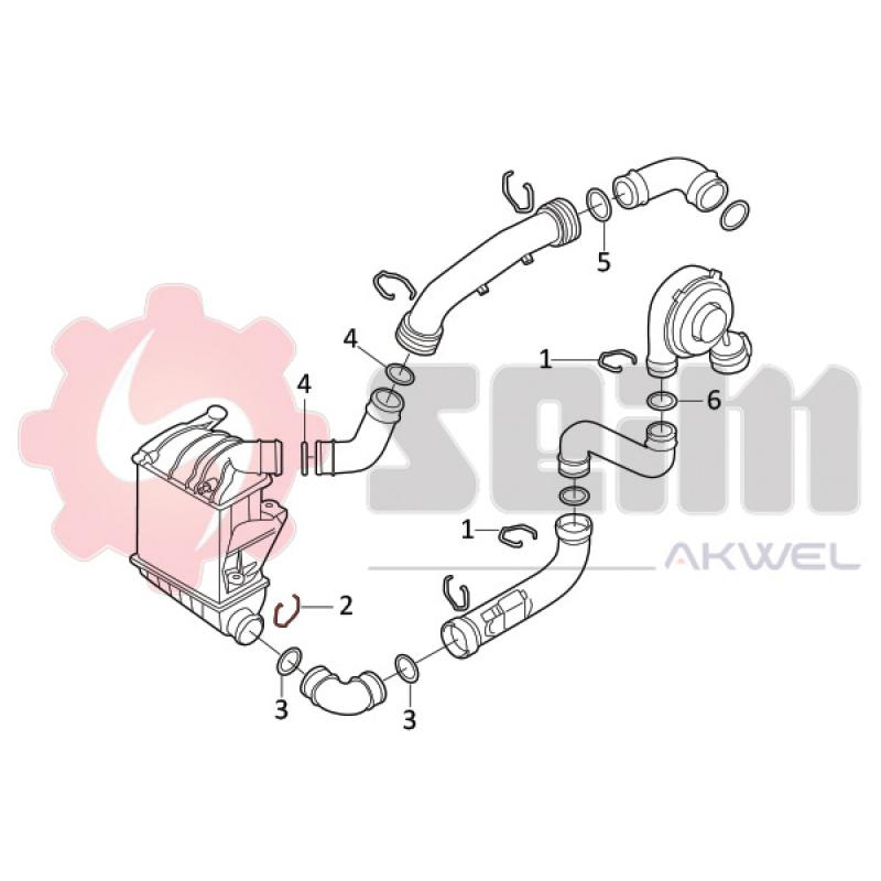 Gaine de suralimentation SEIM 981975 - Visuel 2