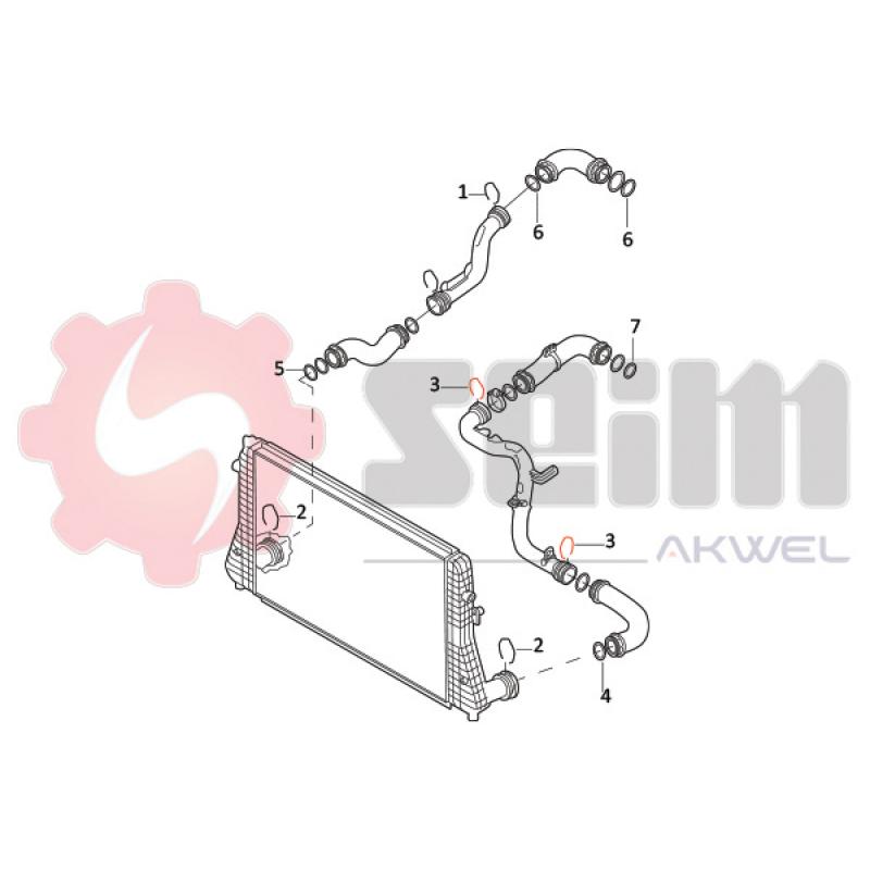 Gaine de suralimentation SEIM 981958 - Visuel 3