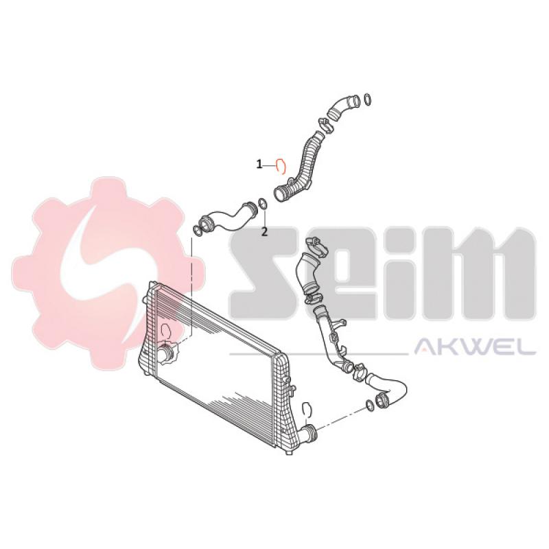 Gaine de suralimentation SEIM 981960 - Visuel 3