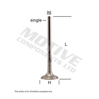 Distributeur, volet gaz d'échappement MOTIVE EV4144