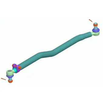 Barre de direction LEMFORDER