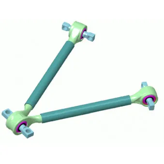 Triangle ou bras de suspension (train arrière) LEMFORDER