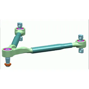 Triangle ou bras de suspension (train avant) LEMFORDER