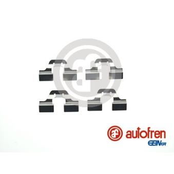 Kit d'accessoires, plaquette de frein à disque AUTOFREN SEINSA D42342A