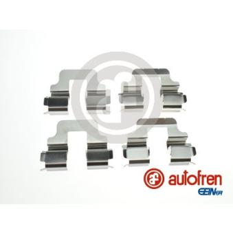 Kit d'accessoires, plaquette de frein à disque AUTOFREN SEINSA D42855A