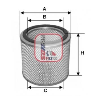 Filtre à air SOFIMA S 6050 A