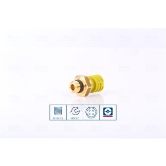 Pressostat, climatisation NISSENS 301107