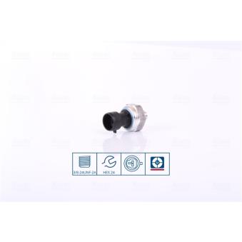 Pressostat, climatisation NISSENS 301027