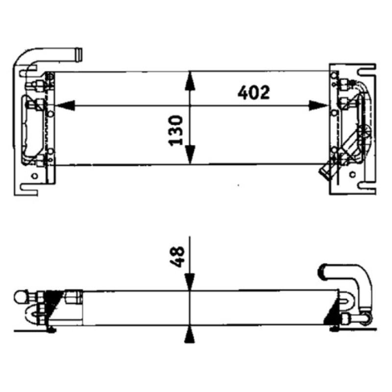 Radiateur d'huile MAHLE CLC 56 000P - Visuel 2