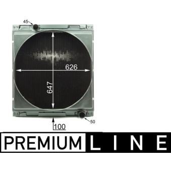 Radiateur, refroidissement du moteur MAHLE CR 2182 000P