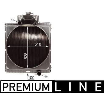 Radiateur, refroidissement du moteur MAHLE CR 2183 000P