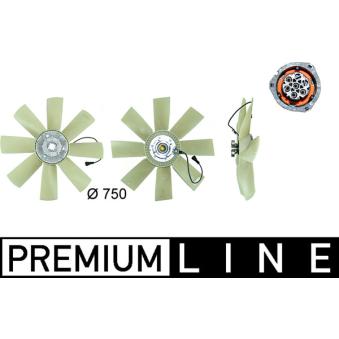 Ventilateur, refroidissement du moteur MAHLE CFF 441 000P