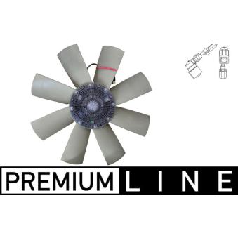 Ventilateur, refroidissement du moteur MAHLE CFF 477 000P