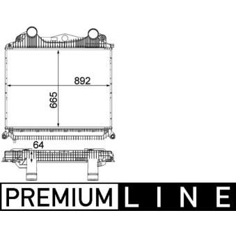 Intercooler, échangeur MAHLE