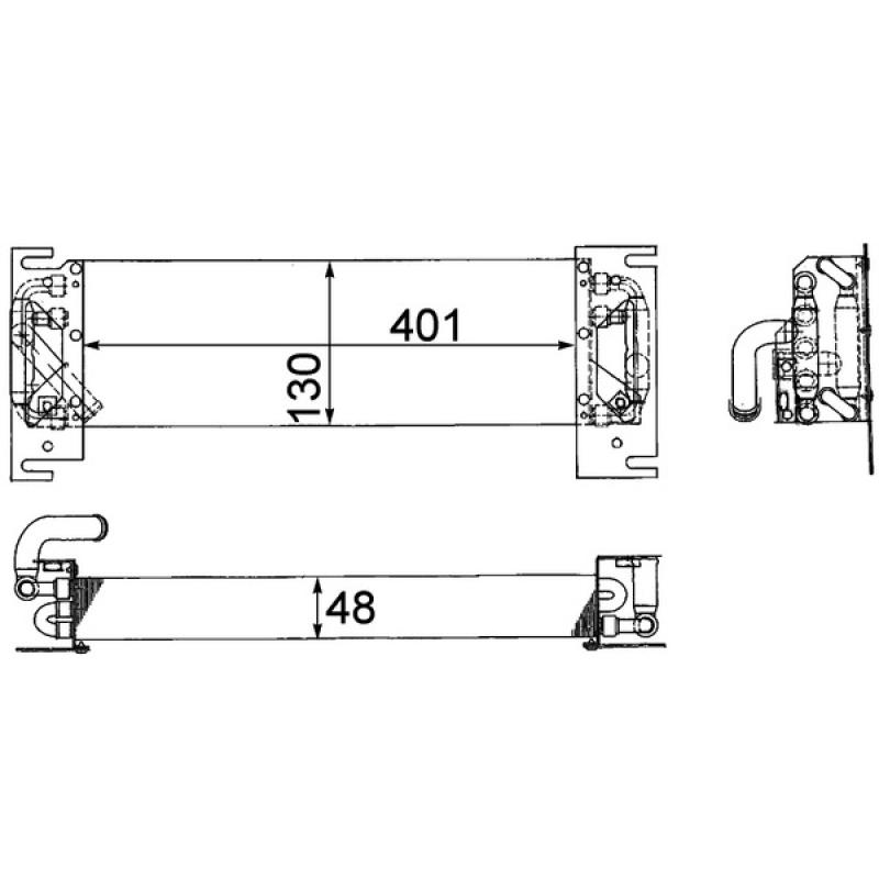 Radiateur d'huile MAHLE CLC 26 000P - Visuel 2