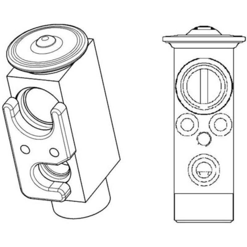 Détendeur, climatisation MAHLE AVE 72 000P - Visuel 2
