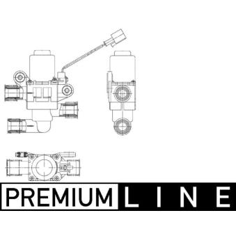 Vanne de regulation chauffage MAHLE AVS 2 000P