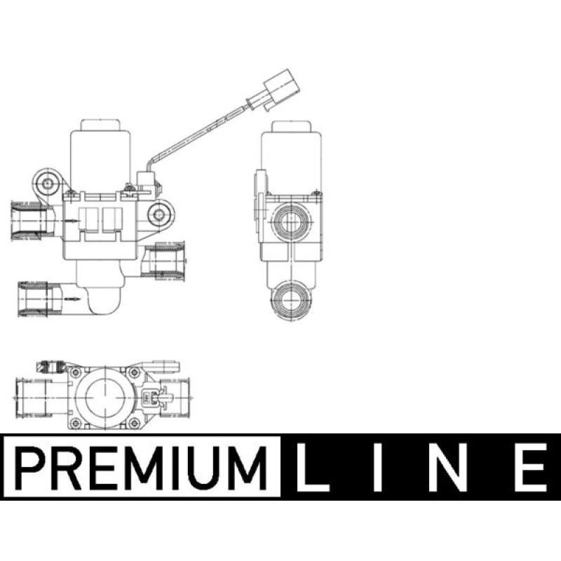 Vanne de regulation chauffage MAHLE AVS 2 000P - Visuel 1