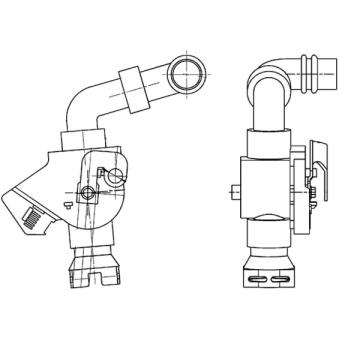 Vanne de regulation chauffage MAHLE AVS 5 000P
