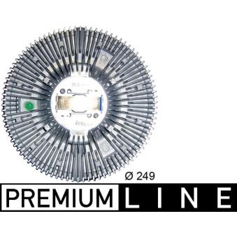 Embrayage, ventilateur de radiateur MAHLE CFC 10 000P