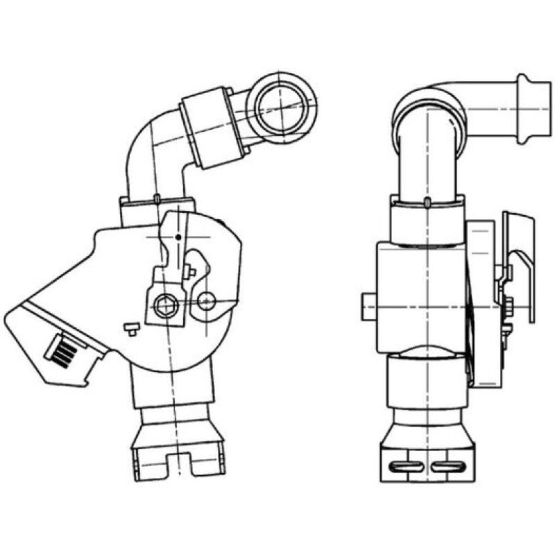 Vanne de regulation chauffage MAHLE AVS 6 000P - Visuel 1