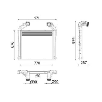 Intercooler, échangeur MAHLE
