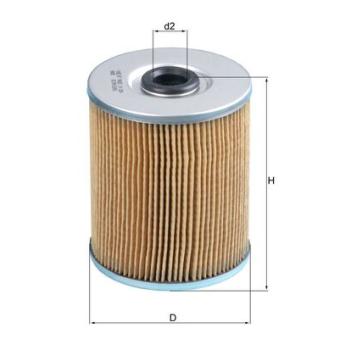 Filtre, système hydraulique de travail MAHLE HX 80