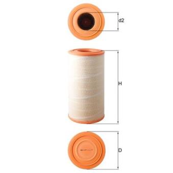 Filtre à air MAHLE LX 619/1