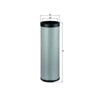 Filtre à air secondaire MAHLE LXS 223