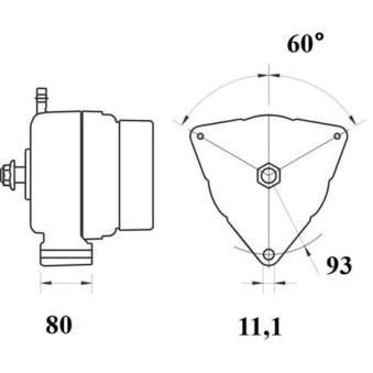 Alternateur MAHLE MG 795