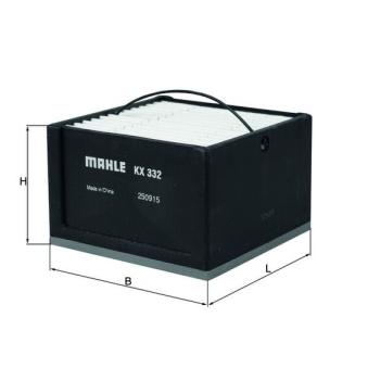 Filtre à carburant MAHLE KX 332