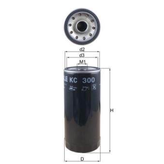 Filtre à carburant MAHLE KC 300