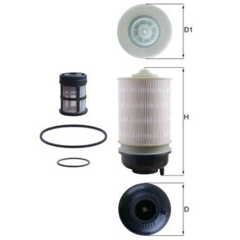 Filtre à carburant MAHLE KX 581KIT