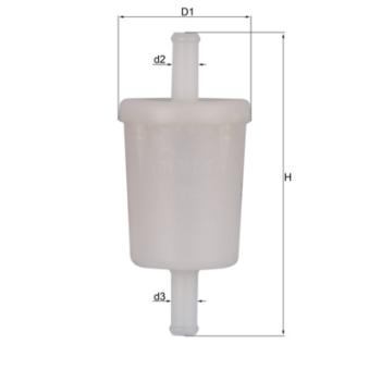 Filtre à carburant MAHLE