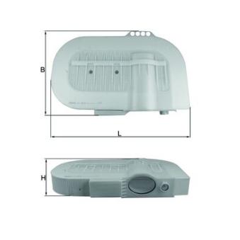 Filtre à air MAHLE LX 2810